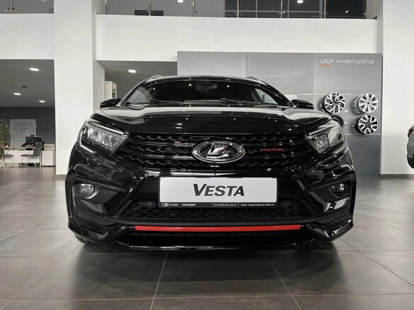 2026 Lada (ВАЗ) Vesta SW Sport I Рестайлинг (NG), чёрный, 2562000 рублей - вид 2