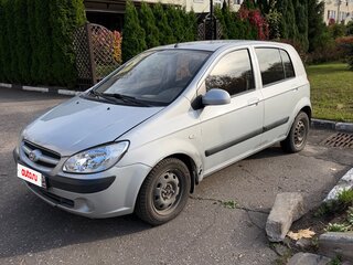 2007 Hyundai Getz I Рестайлинг, серебристый, 445000 рублей, вид 1