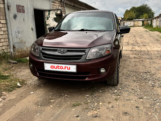 2013 Lada (ВАЗ) Granta I, пурпурный, 370000 рублей, вид 2