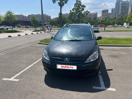 2005 Peugeot 307 I, чёрный, 320000 рублей, вид 2
