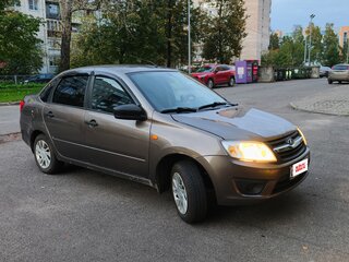 2016 Lada (ВАЗ) Granta I, коричневый, 415000 рублей, вид 3