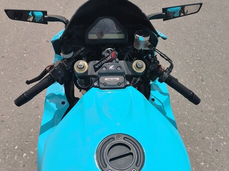 2004 Honda CBR 1000 RR/RA Fireblade, голубой, 510000 рублей, вид 5