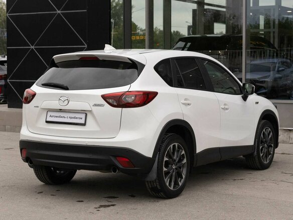 2017 Mazda CX-5 I Рестайлинг, белый - вид 4