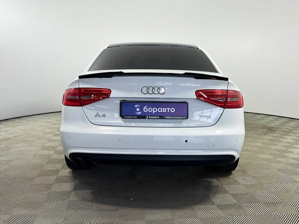2014 Audi A4 IV (B8) Рестайлинг, белый - вид 4