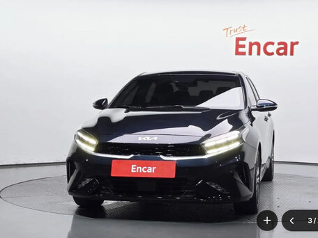 2022 Kia K3 II Рестайлинг, синий, 1750000 рублей, вид 4