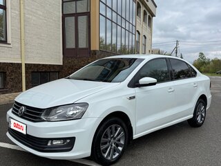 2019 Volkswagen Polo V Рестайлинг, белый, 790000 рублей, вид 1