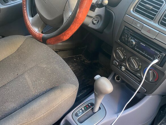 2009 Hyundai Accent ТагАЗ II, синий, 320000 рублей - вид 4