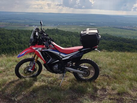 2018 Honda CRF 250L Rally, красный, 470000 рублей, вид 1