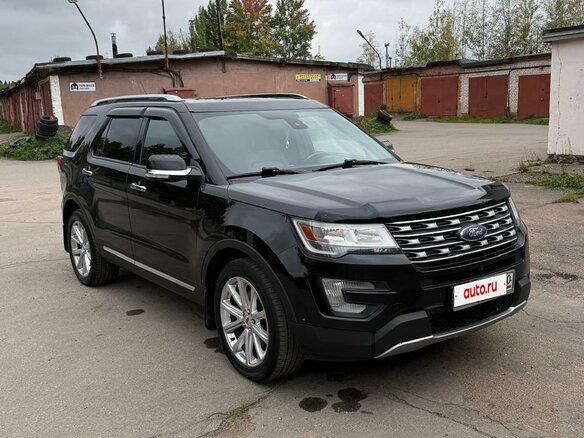 2016 Ford Explorer V Рестайлинг, чёрный, 2250000 рублей