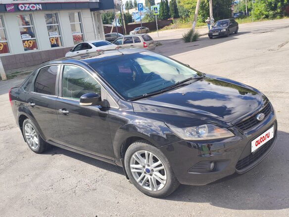 2008 Ford Focus II Рестайлинг, чёрный