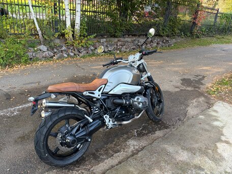 2018 BMW R Nine T Scrambler, серый, 1060000 рублей, вид 3