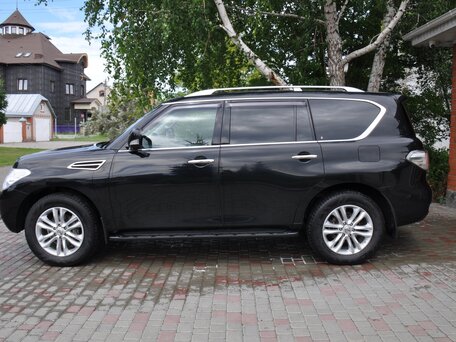 2013 Nissan Patrol VI (Y62), чёрный, 2600000 рублей, вид 5
