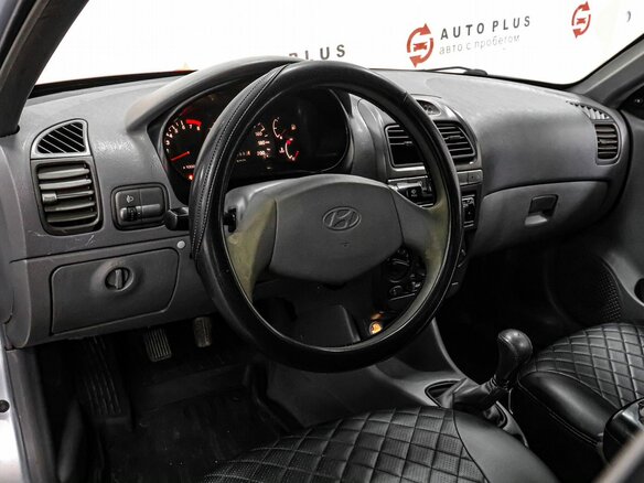 2008 Hyundai Accent ТагАЗ II, серебристый - вид 6