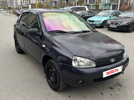 2008 Lada (ВАЗ) Kalina I, фиолетовый, 180000 рублей, вид 5