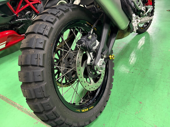2025 Ducati DesertX, белый - вид 12