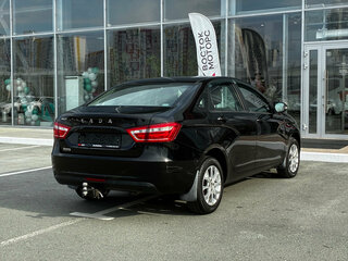 2021 Lada (ВАЗ) Vesta I, чёрный, 1070000 рублей, вид 5