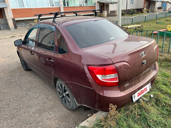 2013 Lada (ВАЗ) Granta I, серебристый, 310000 рублей - вид 1
