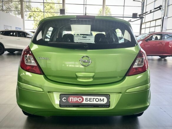 2012 Opel Corsa D Рестайлинг II, зелёный, 499900 рублей - вид 4