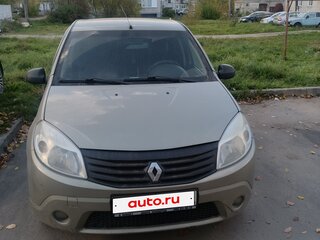2011 Renault Sandero I, бежевый, 450000 рублей, вид 1