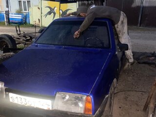 1998 Lada (ВАЗ) 21099, синий, 60000 рублей, вид 5