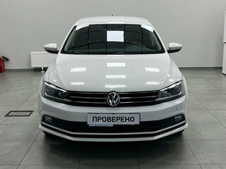 2016 Volkswagen Jetta VI Рестайлинг, белый, 1570000 рублей, вид 2