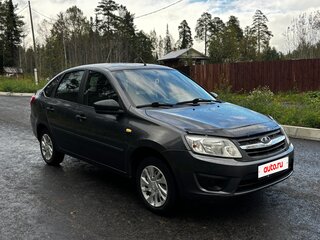 2017 Lada (ВАЗ) Granta I, серебристый, 380000 рублей, вид 1