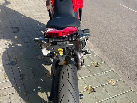 2019 Ducati Hypermotard, красный, 1100000 рублей, вид 4