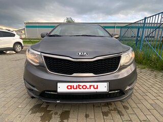 2016 Kia Rio III Рестайлинг, серый, 1075000 рублей, вид 2