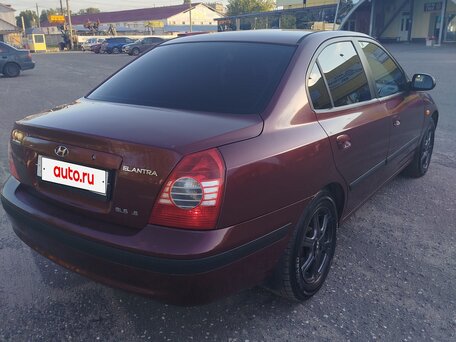 2010 Hyundai Elantra ТагАЗ III (XD2) Рестайлинг, красный, 450000 рублей, вид 5