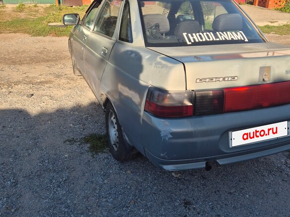 2003 Lada (ВАЗ) 2110, серый, 80000 рублей - вид 5