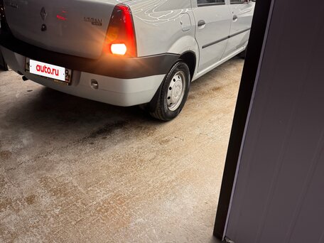 2008 Renault Logan I, серый, 380000 рублей, вид 4