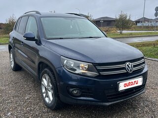 2012 Volkswagen Tiguan I Рестайлинг, синий, 897000 рублей, вид 5