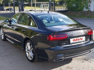 2016 Audi A6 IV (C7) Рестайлинг, чёрный, 3300000 рублей, вид 3