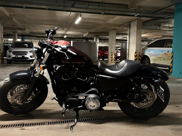 2014 Harley-Davidson Sportster 1200, красный, 1225000 рублей - вид 3