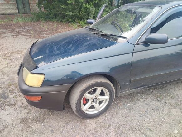 1994 Toyota Corona SF IX (T190), зелёный, 237000 рублей - вид 19