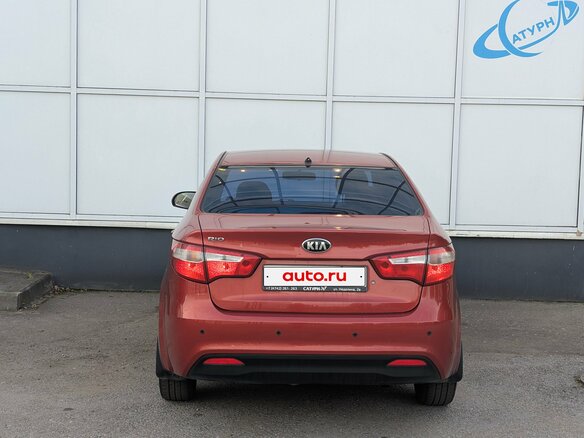 2014 Kia Rio III, красный, 888000 рублей - вид 6