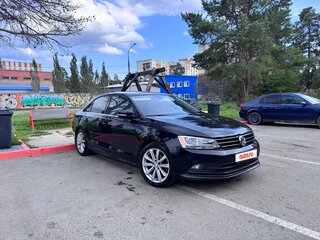 2016 Volkswagen Jetta VI Рестайлинг, чёрный, 1200000 рублей, вид 2