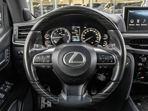 2019 Lexus LX 570 III Рестайлинг 2, чёрный, 6500000 рублей - вид 11