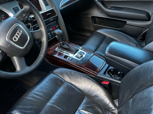 2008 Audi A6 III (C6), синий, 1400000 рублей - вид 7