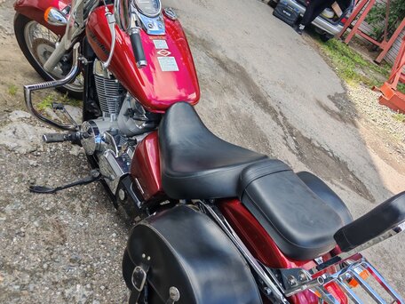 2006 Honda Shadow 750, красный, 550000 рублей, вид 1