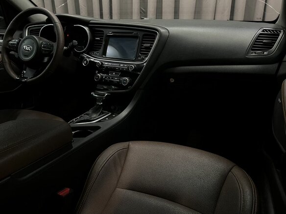 2014 Kia Optima III Рестайлинг, чёрный, 939888 рублей - вид 17