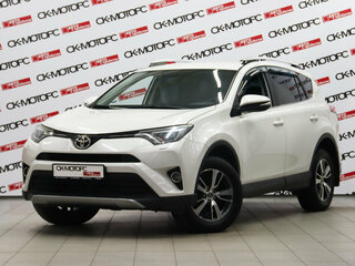 2017 Toyota RAV4 IV (XA40) Рестайлинг, белый, 2295950 рублей, вид 2