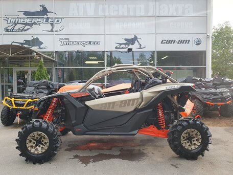 2022 BRP Can-Am Maverick X MR Turbo RR, золотистый, 3550000 рублей, вид 1