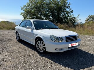 2006 Hyundai Sonata ТагАЗ IV (EF) Рестайлинг, белый, 720000 рублей, вид 1