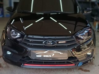2021 Lada (ВАЗ) Granta Drive Active I Рестайлинг, чёрный, 900000 рублей, вид 4