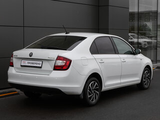 2019 Skoda Rapid I Рестайлинг, белый, 1398000 рублей, вид 5