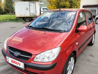 2008 Hyundai Getz I Рестайлинг, красный, 589300 рублей, вид 4