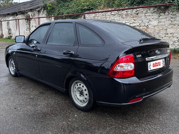 2012 Lada (ВАЗ) Priora I, чёрный, 395000 рублей - вид 6