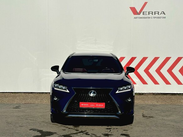 2017 Lexus RX 200t IV, синий, 4100000 рублей - вид 3