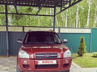 2008 Hyundai Tucson I, красный, 660000 рублей, вид 1